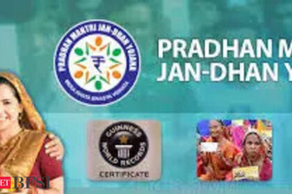 Jan Dhan Yojana: 3.3 crore bank accounts opened in FY24, cash level rises by Rs 36K crore - ET BFSI