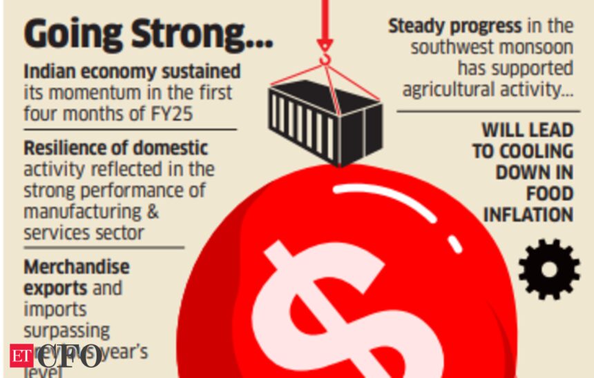 Economic momentum remains 'intact': Finance Ministry - ETCFO