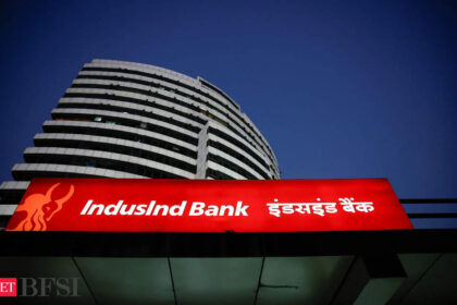 IndusInd Bank shares plunge 17 pc; mcap erodes by Rs 15,572 cr amid disappointing earnings - ET BFSI