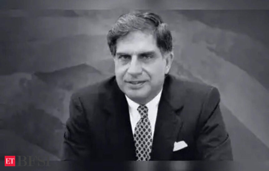 Ratan Tata a visionary, shaped India's industrial and philanthropic landscape: SBI - ET BFSI