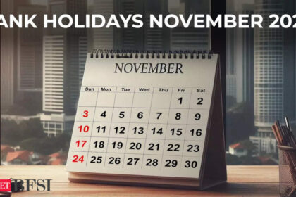 Bank Holidays November 2024: Check state-wise list of holidays - banks to be closed up to 13 days - ET BFSI